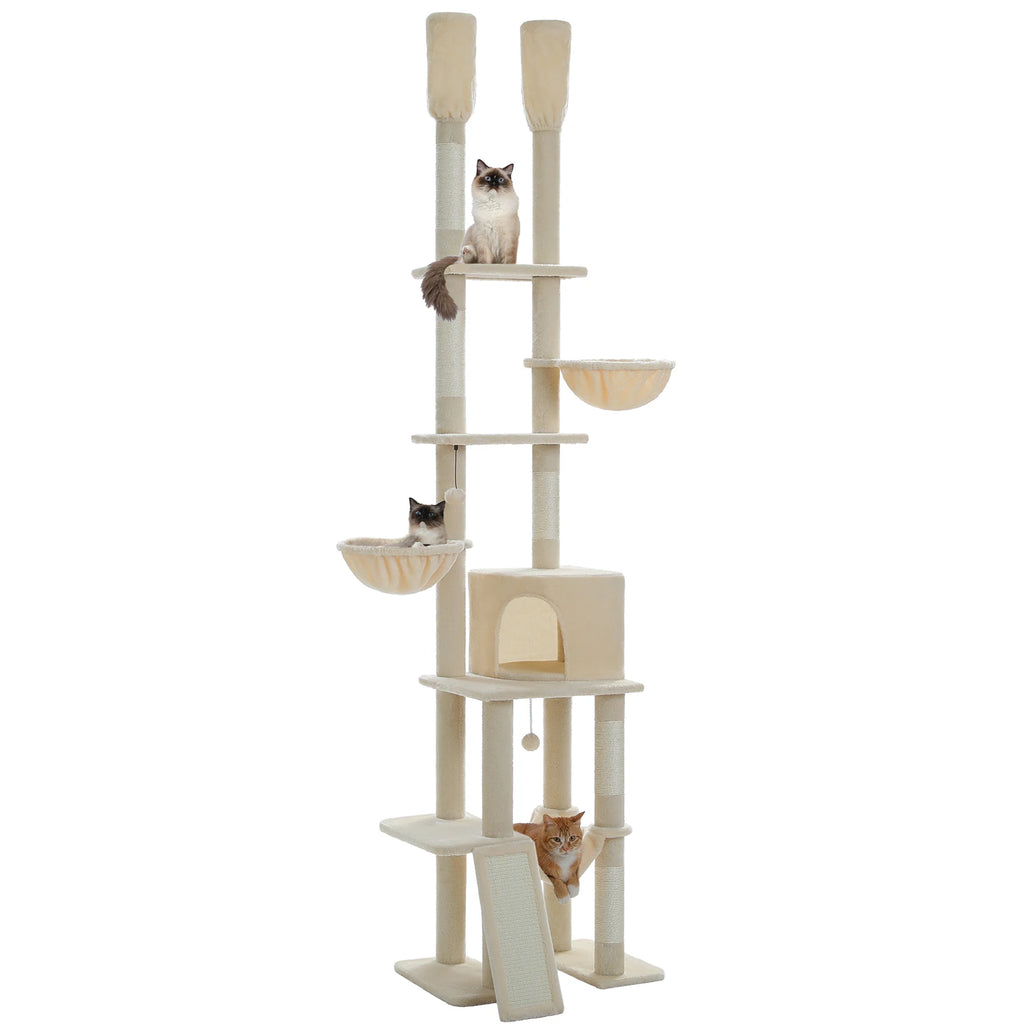 Floor-to-Ceiling Cat Tree Tower