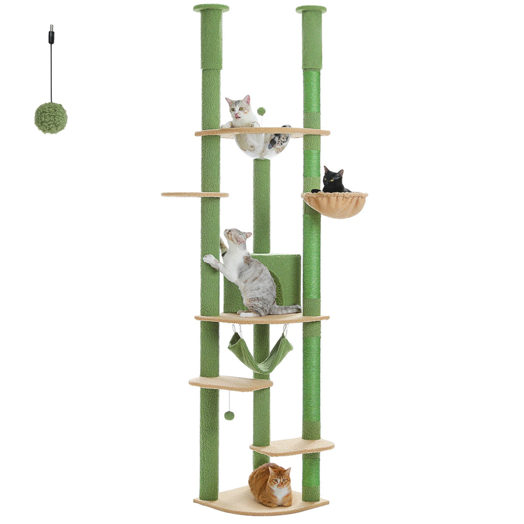 Floor-to-Ceiling Cat Tree Tower