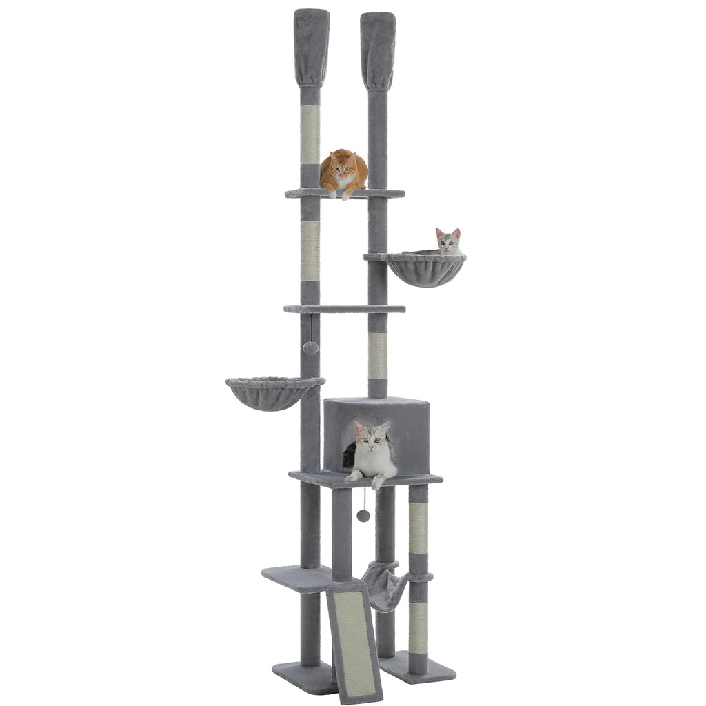 Floor-to-Ceiling Cat Tree Tower