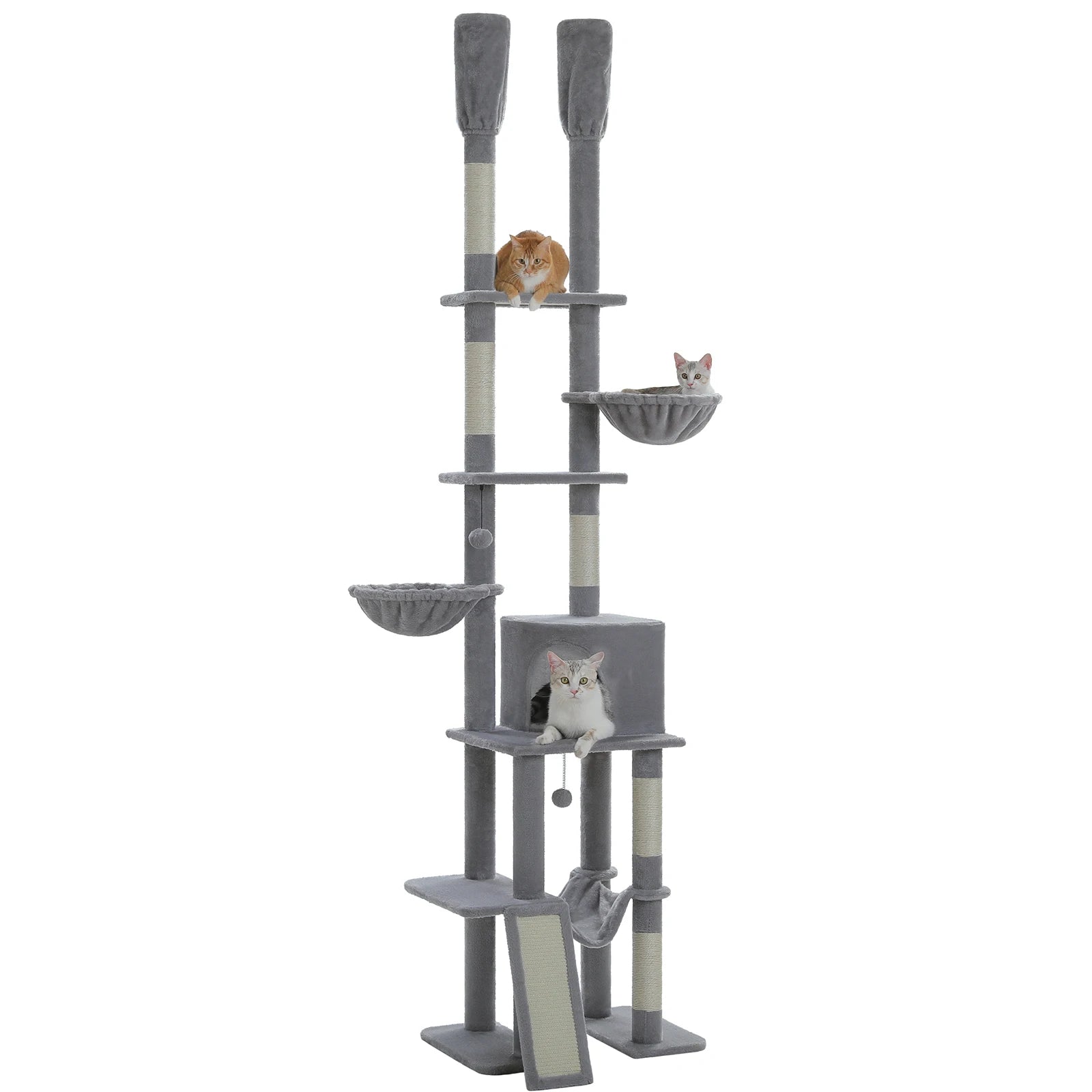 Floor-to-Ceiling Cat Tree Tower