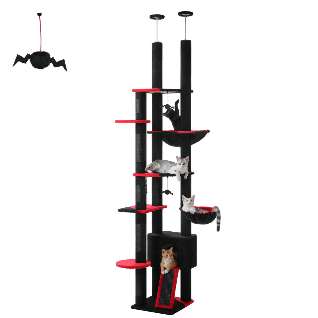 Floor-to-Ceiling Cat Tree Tower