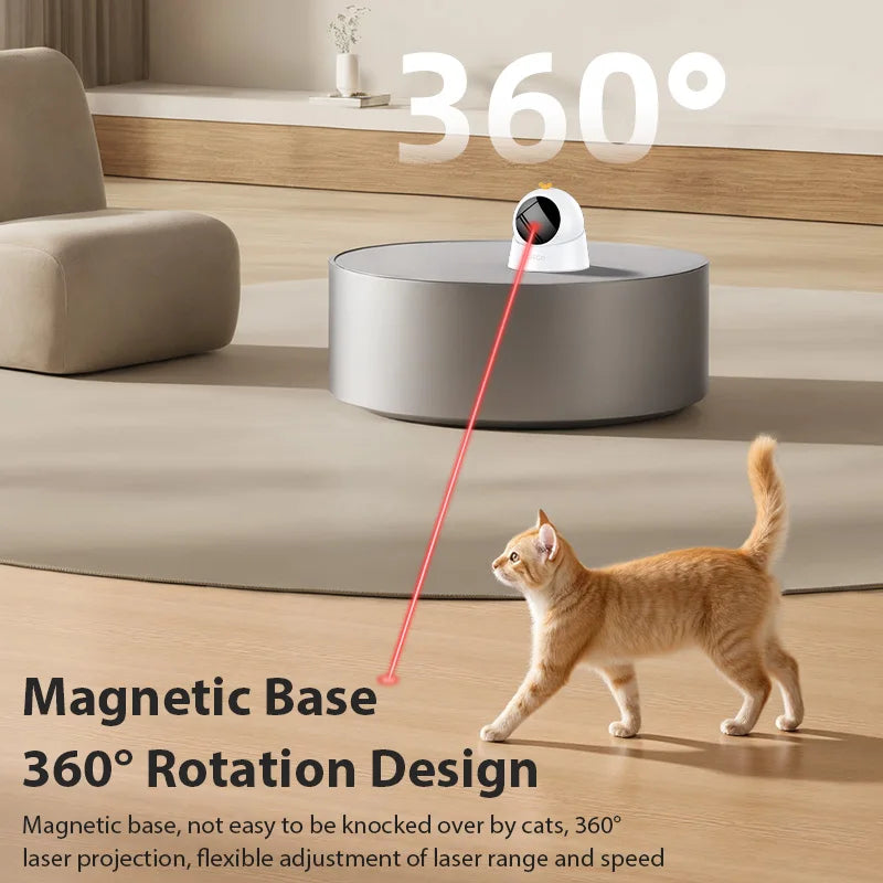 Automatic laser toy