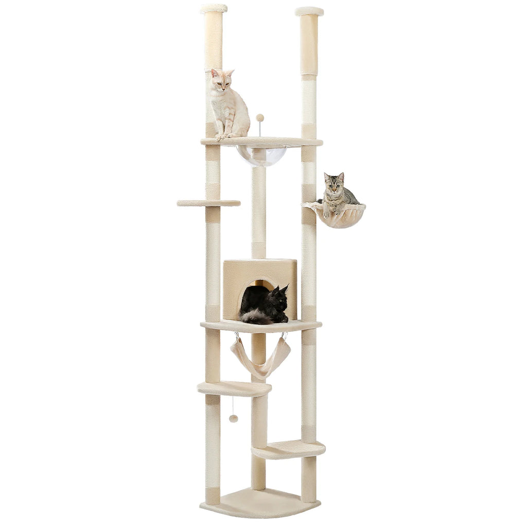 Floor-to-Ceiling Cat Tree Tower