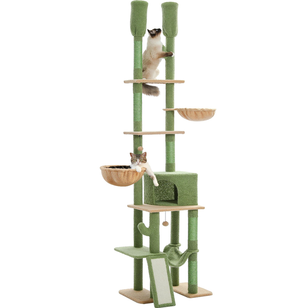 Floor-to-Ceiling Cat Tree Tower