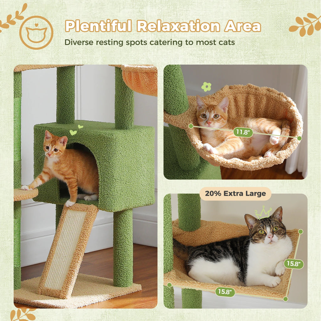 Floor-to-Ceiling Cat Tree Tower