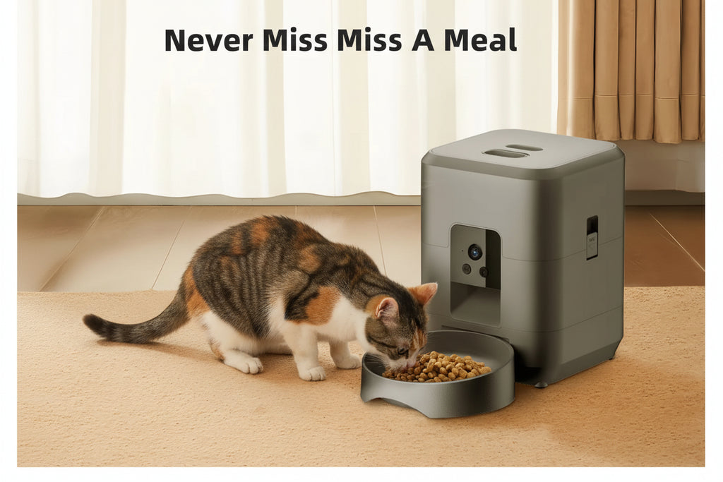 Wi-Fi Pet Feeder with Camera