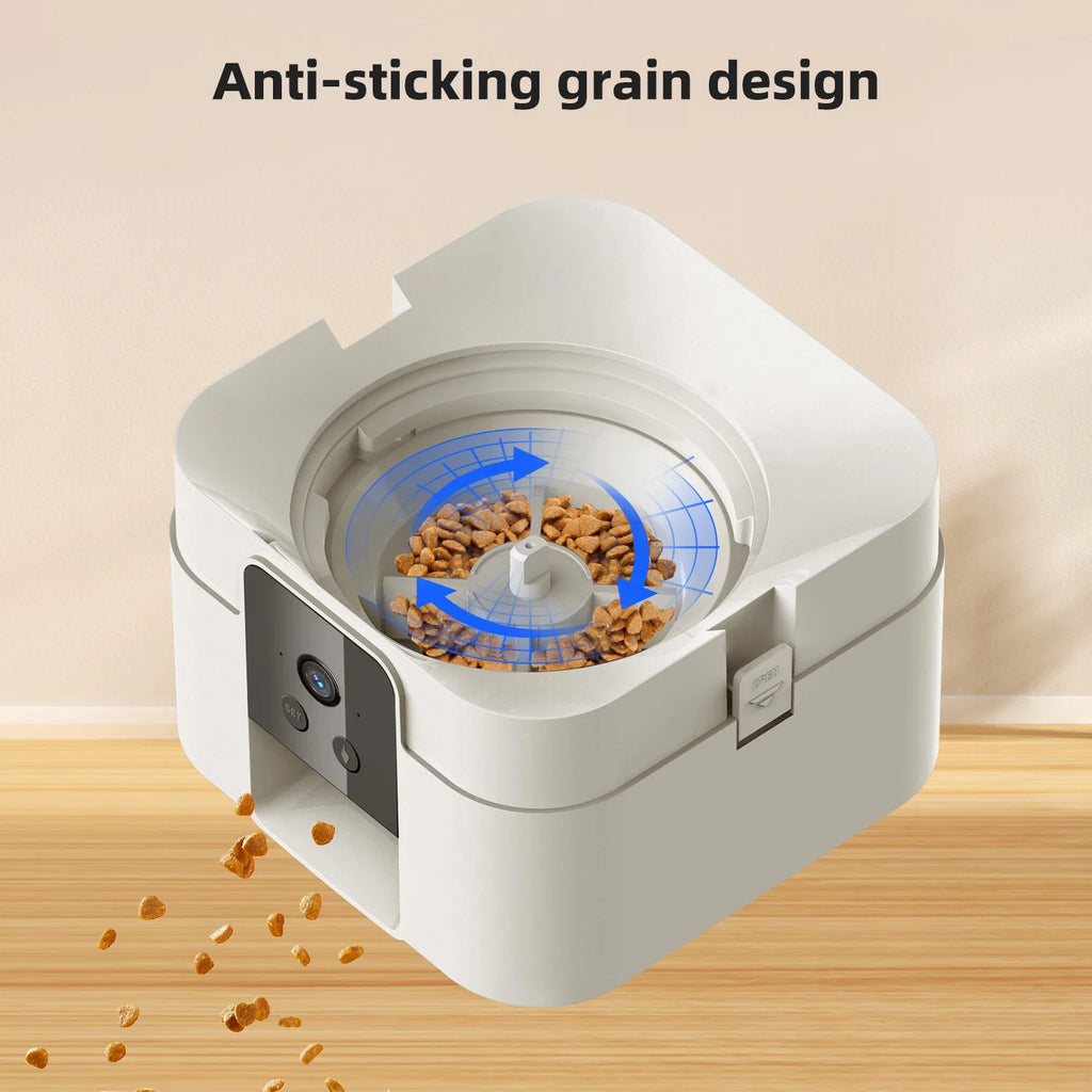 Wi-Fi Pet Feeder with Camera