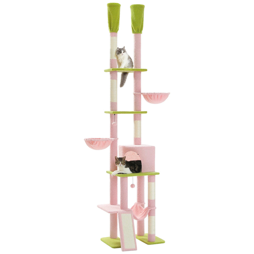 Floor-to-Ceiling Cat Tree Tower
